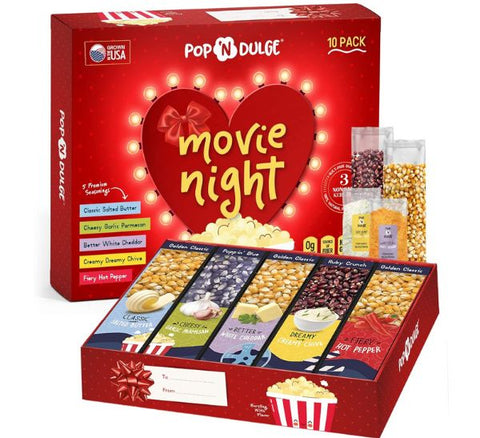 Movie Night Popcorn Gift Set