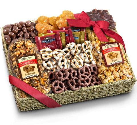 Chocolate and Crunch Grand Gift Basket