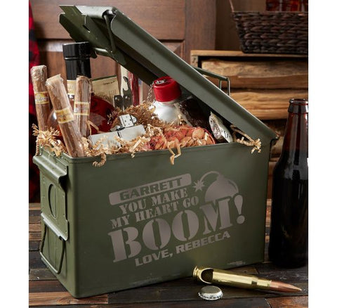 Personalized Romantic Ammo Box