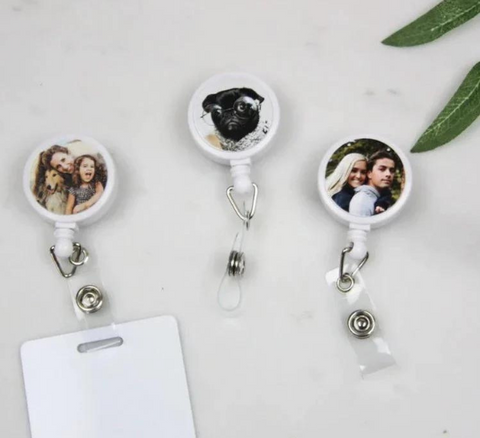 Custom Photo or Logo Badge Reel