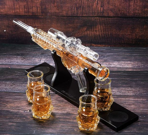 Blaster Gun Decanter Set