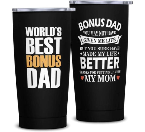 20oz Bonus Dad Ever Tumbler