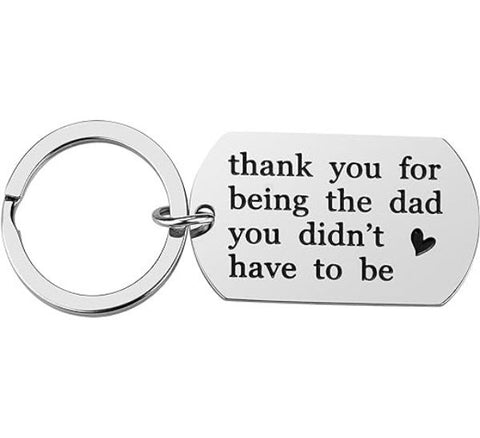 Stepdad Keychain