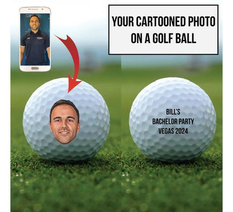 Mug Shot Golf Balls