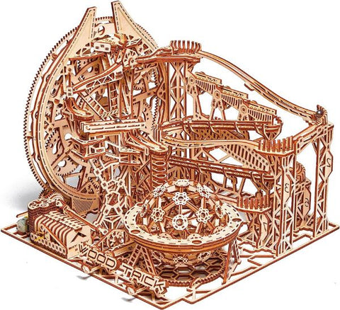 3D Wooden Marble Run Puzzle