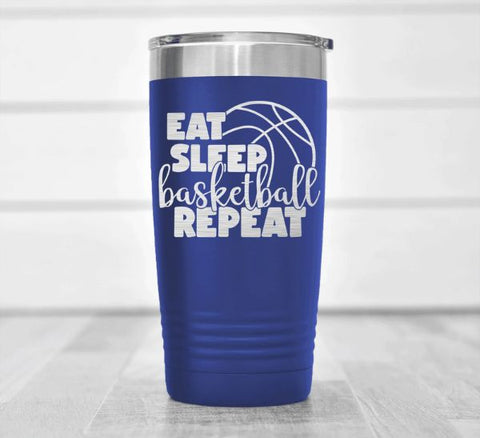 Eat Sleep Basketball Repeat Tumbler