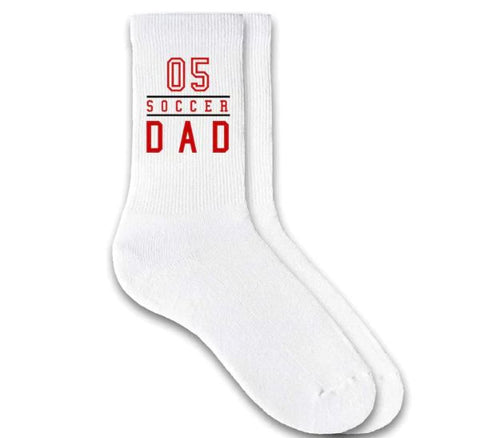 Dad's Personalized Soccer Socks