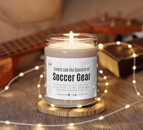 Soccer Candle
