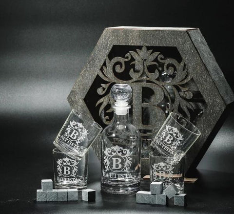 Bourbon Decanter Set