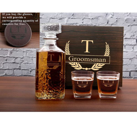 Groomsmen Decanter Set