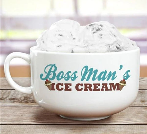 Giant Personalized Ice-cream Bowl