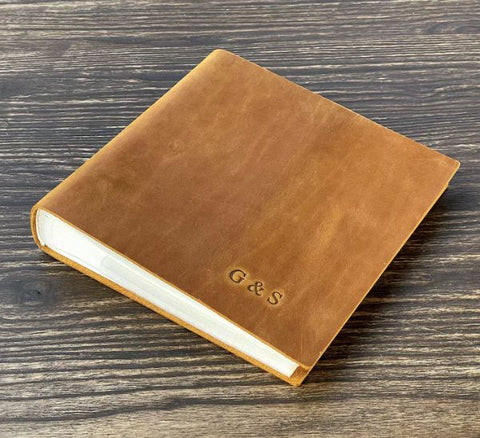 Personalized Leather Photo Album