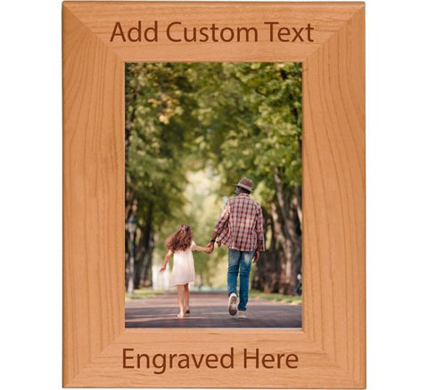 Custom Text Photo Frame