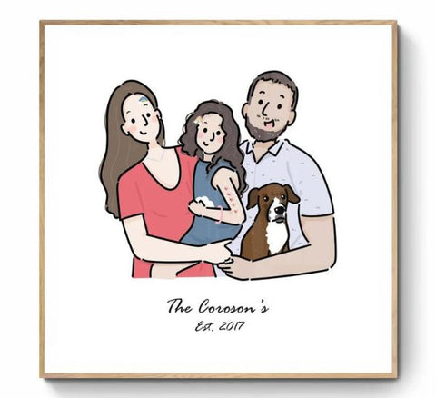 Custom Family Portrait