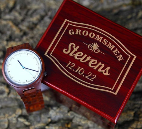 Customized Wood Watch