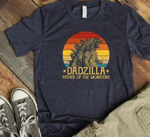 Dadzilla Father Of The Monsters Shirt