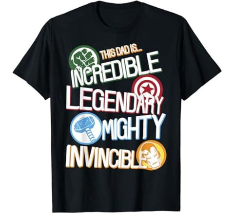 Marvel Avengers Father's Day Shirt