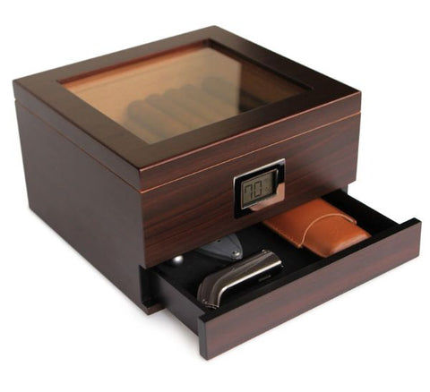 Renzo Glass Top Humidor