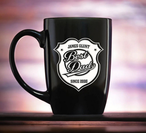 Personalized Gifts for Men, Coffee Mug for Dad, Monogram Coffee