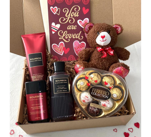 Teddy bear Gift Basket