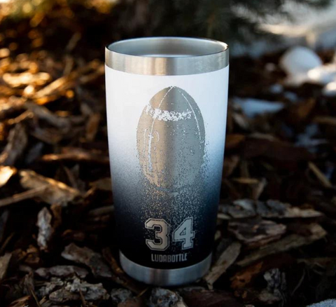 Faded Football Tumbler