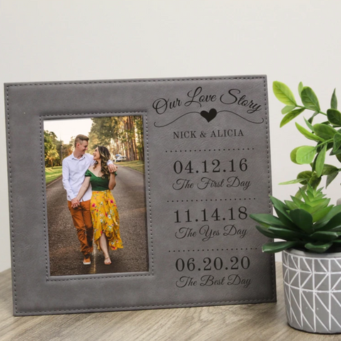 anniversary picture frame