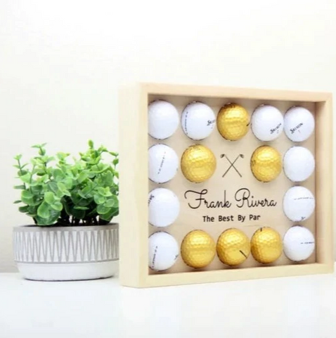 Custom Golf Ball Display Frame