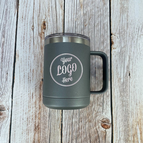 Custom Logo on Coffee Mug