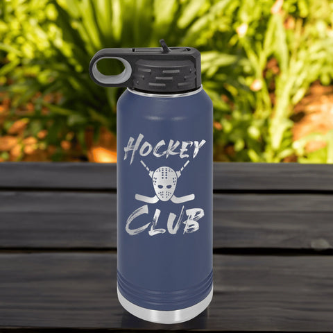 fun hockey water bottle