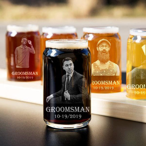 Groomsmen Can Cooler and Bottle Opener, Personalized Groomsmen Gifts,  Groomsman Gift, Bachelor Party Favors, Beer Can Holder 