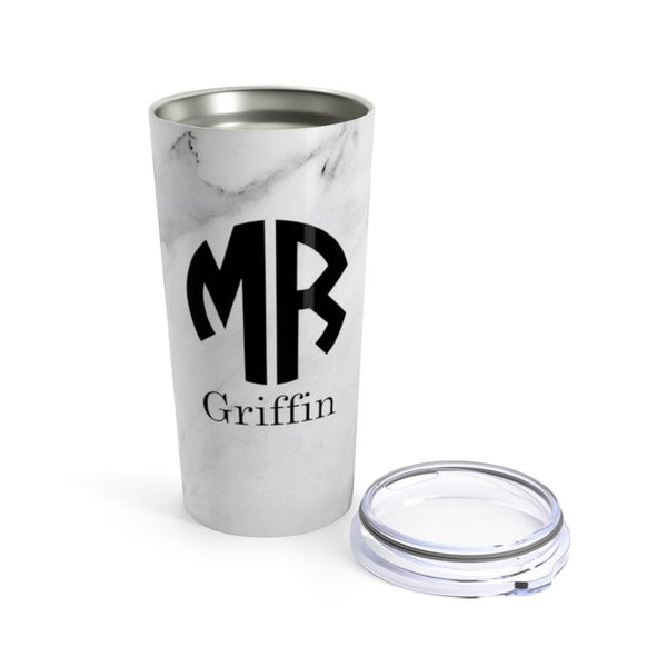 Personalized Black Tumbler - Groovy Guy Gifts