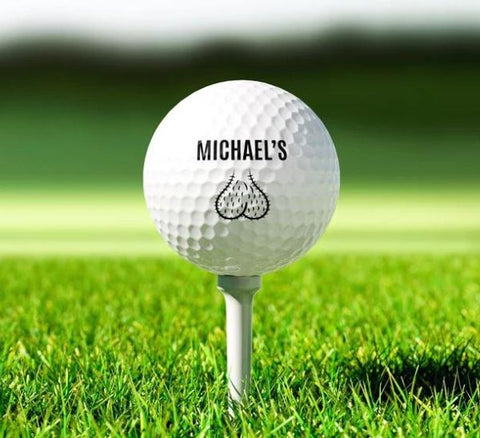 Personalized Name Funny Lost Golf Balls - Gift Ideas for Men