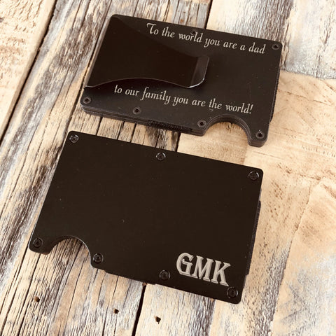 Engraved Minimalist Wallet