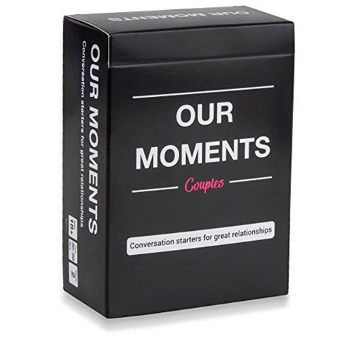 our moments conversation starting card game for couples