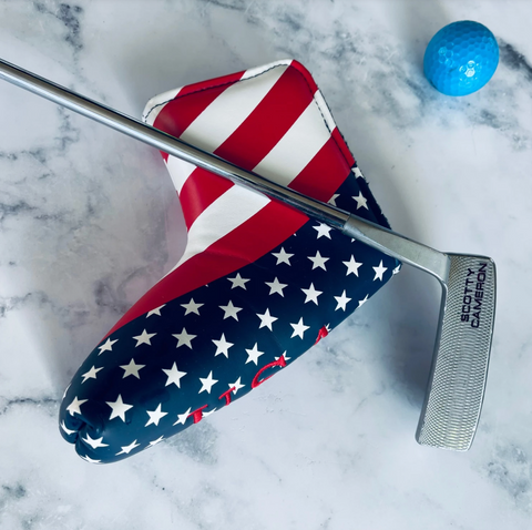 patriotic golf head cover