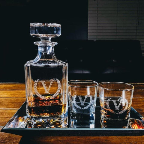 Personalized Decanter Set