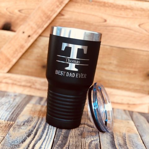 Personalized Tumbler Fathers Day Gift