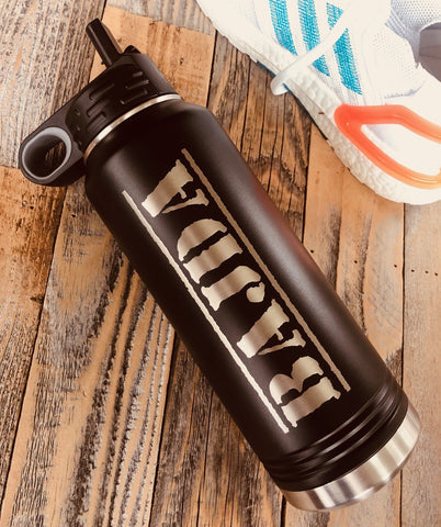 Personalized Water Bottle For Dad