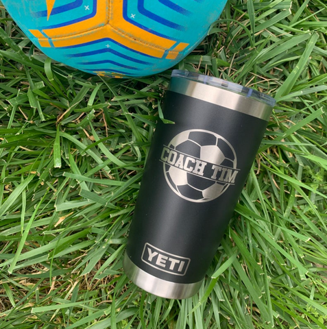 soccer tumbler