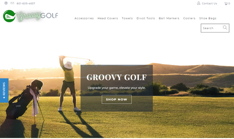 Groovy Golfer Trendy Golf Brand