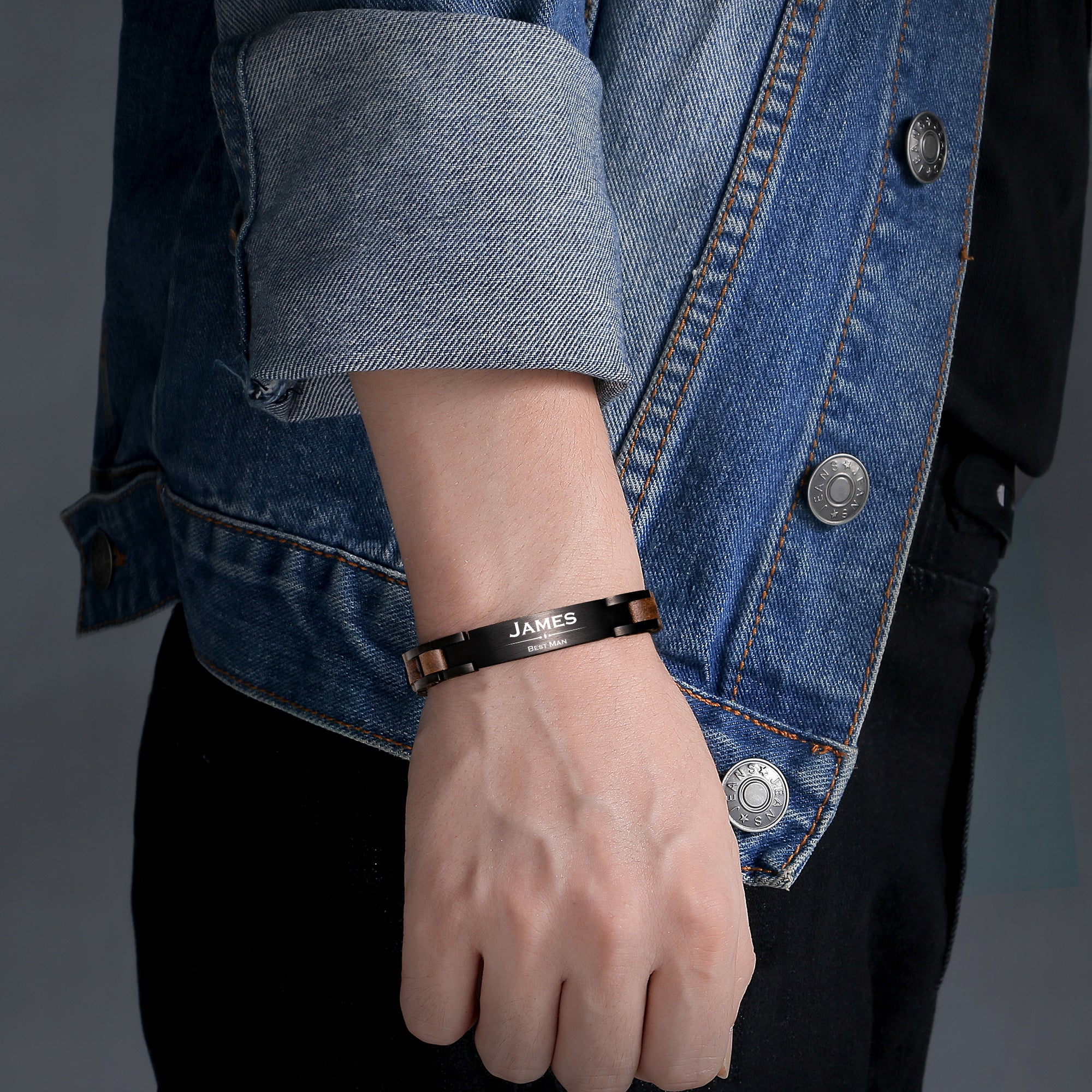 Bracelet for Men | Men's Photo Bracelet, Mens Personalised Bracelet, M –  IfShe UK