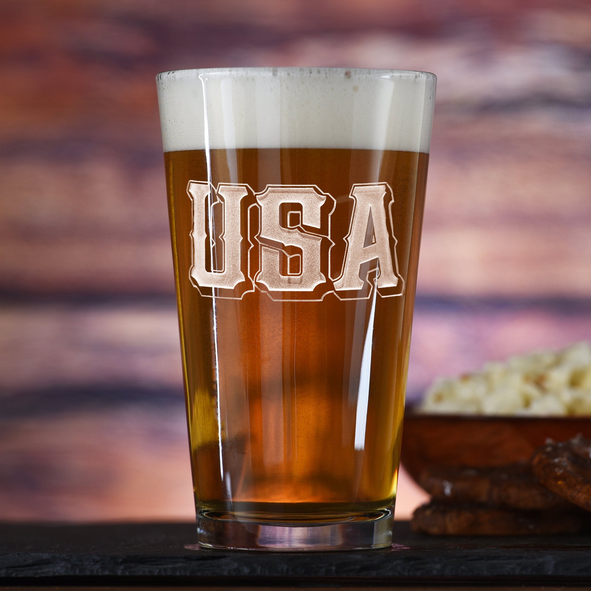 USA Pint Glass