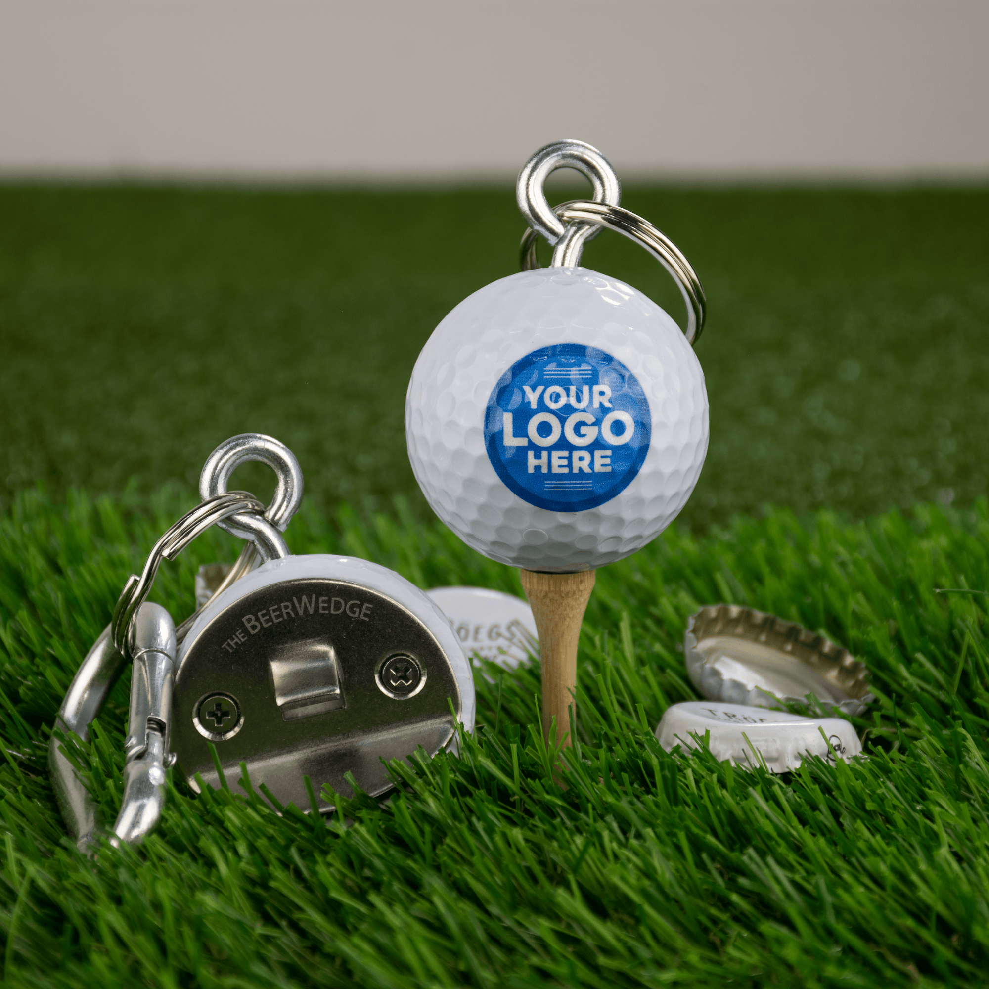 Fun Golf Themed Keychains