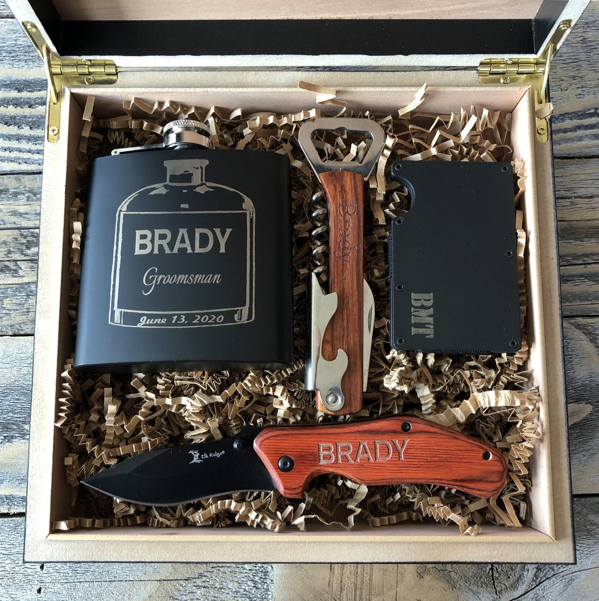 Great Man Gift Box Set - 5 Gifts in 1 Set with Free Personalization