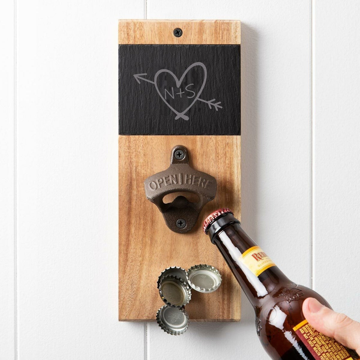 silicone wall mount bottle opener