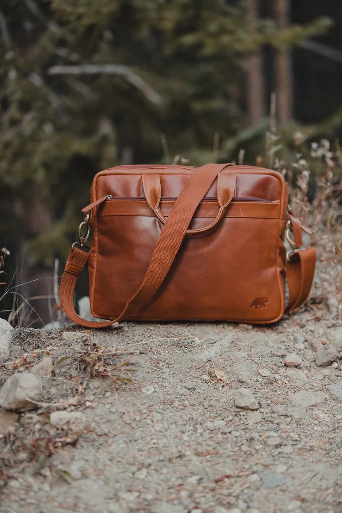 Leather Laptop Carrier