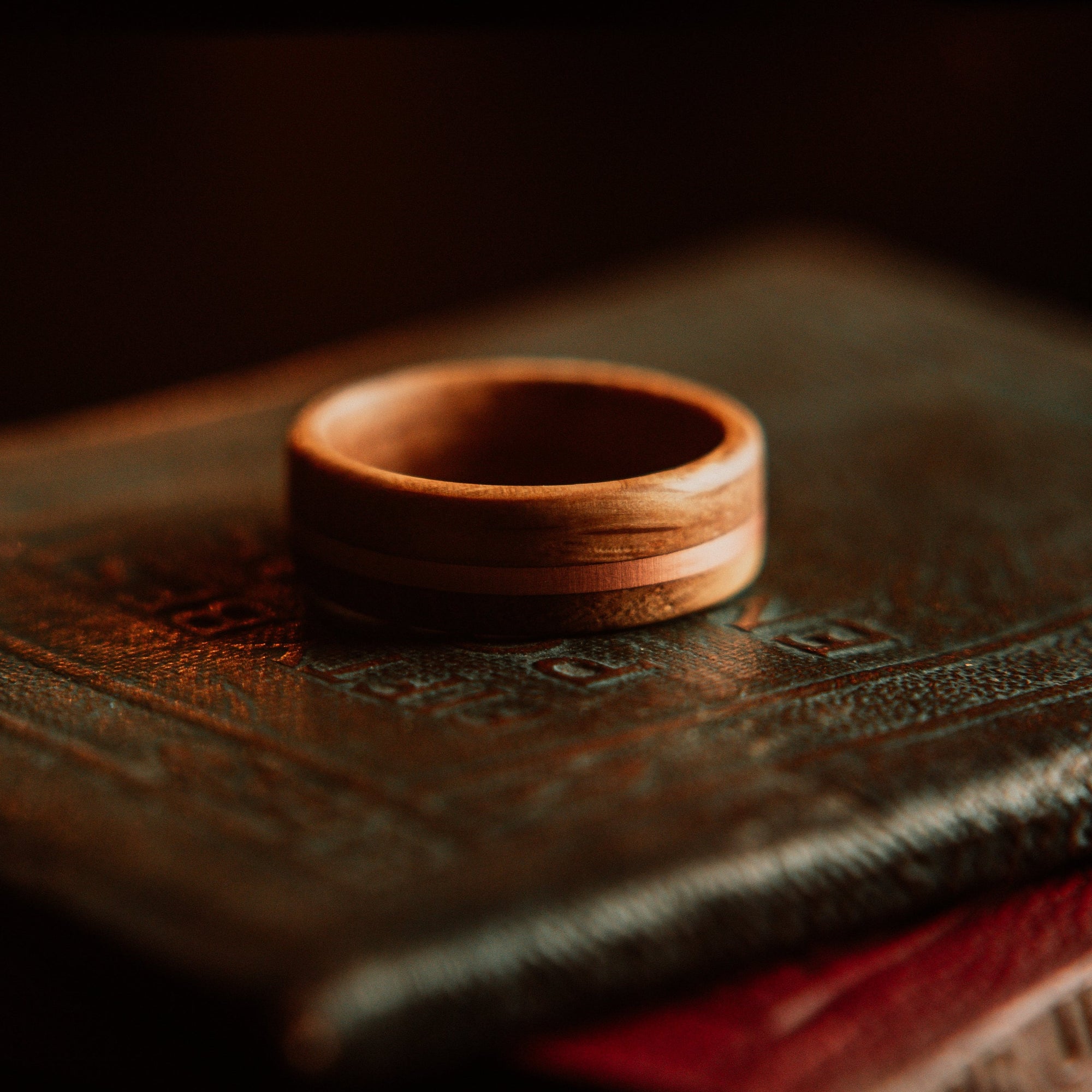 Whiskey Copper Ring