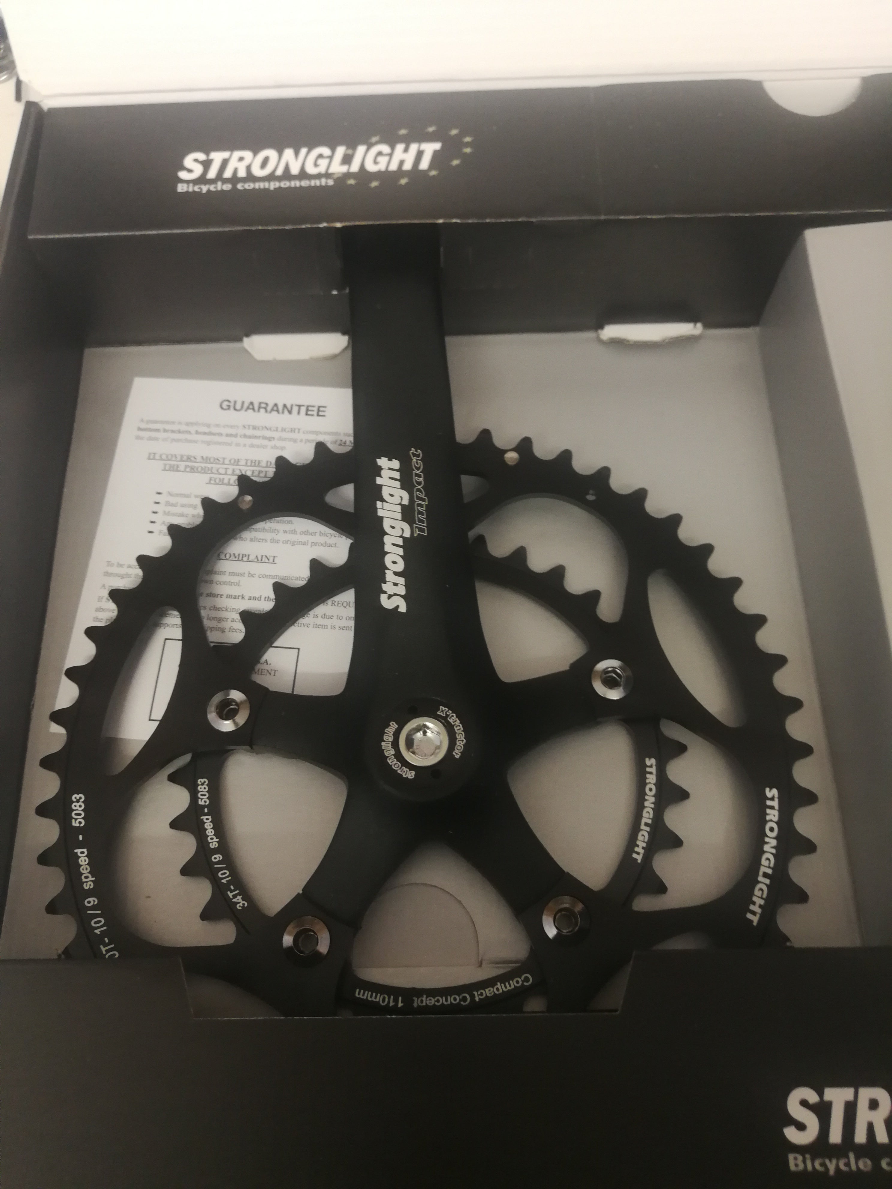 10 speed square taper crankset