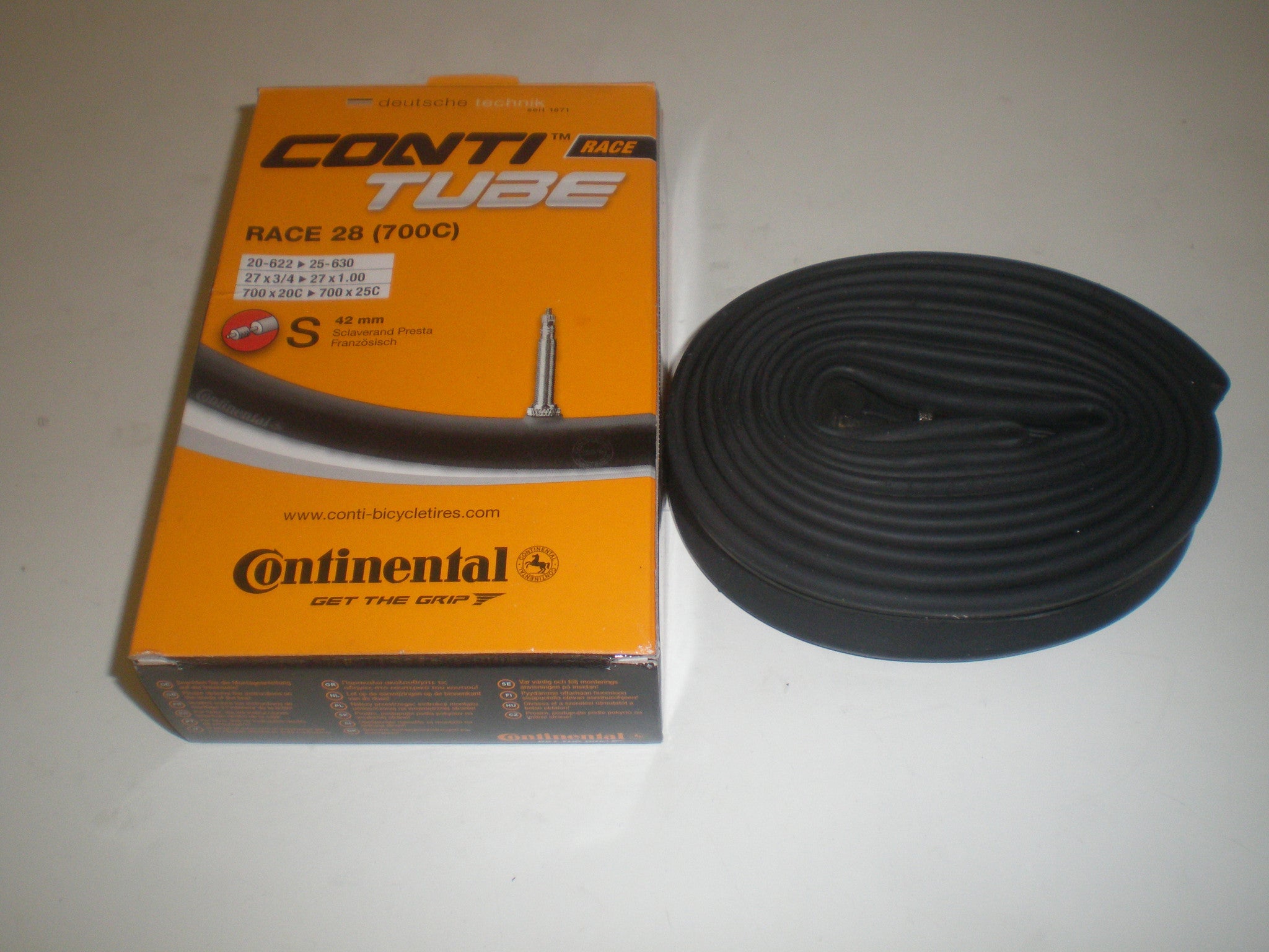 continental race 28 tube