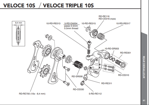 derailleur parts